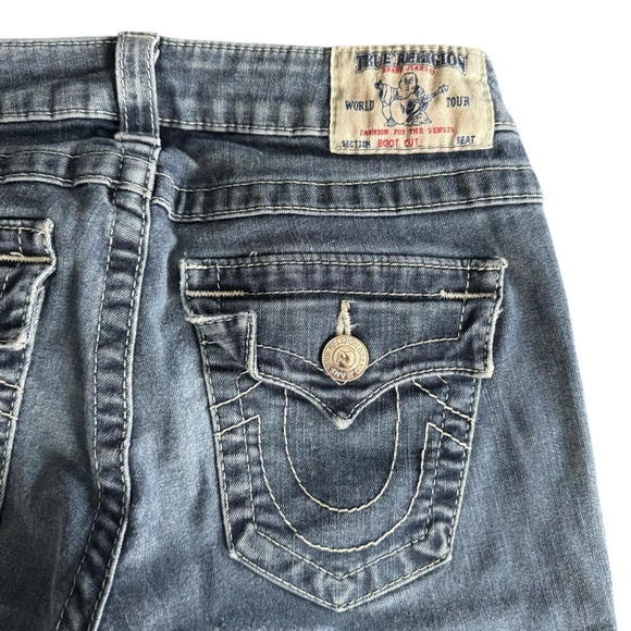 True Religion Blue Boot Cut Jeans - Picture 6 of 6